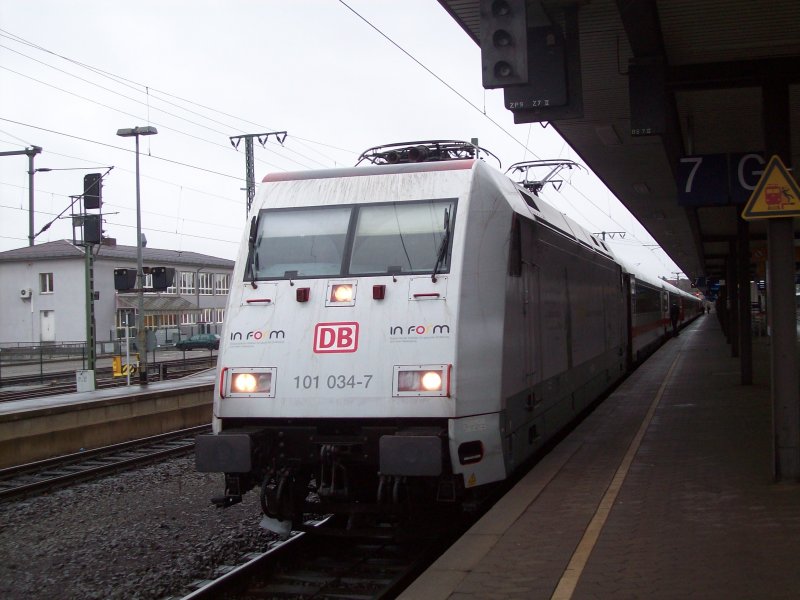 BR 101 034-7  in form  in Fulda