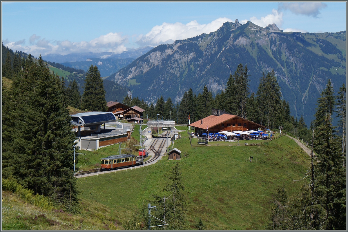 Ein Blick auf die BLM Station Winteregg. 
28. Aug. 2014
