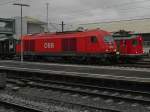 Ungewöhnliche Sichtung - ÖBB-Herkules im Bahnhof Konstanz.