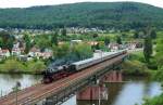 Die 01 202 des Vereins Pacific 01 202 ist ab und zu auch einmal in ihrer alten Heimat im Einsatz, so wie hier beim Dampfspektakel zum Jubil�um  20 Jahre Rheinland-Pfalz-Takt  und  25 Jahre