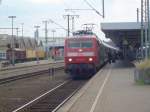 120 132-6 mit IC nach Leipzig in Fulda