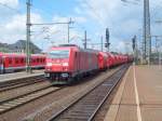 185 230-0 mit Güterzug in Fulda