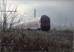 RE nach Basel mit einem Dosto-Steuerwagen 3.