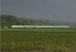 Zwei unbekannt gebliebene 463 bei Buggingen im abziehenden Unwetter.