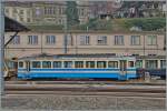 Der ex Lugano-Cadro-Dino Be 4/4 1001 bei der MOB. 
15. M�rz 2015