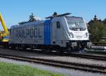 RAILPOOL: Sehr seltener Gast in Solothur ist die RAILPOOL 187 006-2 von BOMBARDIER, die am 21.
