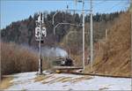 Fahrt nach Entlebuch entlang der kleinen Emme Eb 3/5 5810.