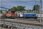 In Morges steht die TRAVYS Dieselok Am / Bm (?) 846 601-3 mit der UIC Nummer 92858846 601-3. Da der Führerstand besetzt ist, gehe ich davon aus, dass die Lok bei der BAM MBC eingesetzt werden wird; ansonsten habe ich keinerlei Info zu dieser Lok gefunden. 

29. April 2026