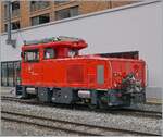 Der neue Tm 2/2 811 der MGB in Andermatt.