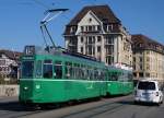 BVB: Den Standard Tram Z�gen bestehend aus Be 4/4 (1967-1968) + B4 naht das Ende.