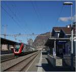 Obwohl in Villeneuve gebaut, sind die Twidexx Züge auf der Simplonstrecke eher selten und wenn mal einer zu sehen ist, dann auf Probe- oder Überführungsfahrt, wie hier der SBB RABe 502