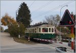 120 Jahren BAM MBC: Der historische BCFe 4/4 N° 2 und sein AB übernahmen zum 120.BAM Jubilämsfest die Planleistungen auf der Strecke Apples - L'Isle Mont la Ville (sowie zwei