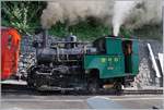   Schweizer Dampftage Brienz 2018: Die BRB H 2/3 N° 7 in Brienz  30.