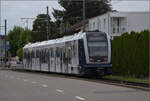 ABe 4/12 70 der AVA f�hrt nach Sch�ftland ein.