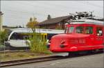 Nasenvergleich: Churchill-Pfeil RAe 4/8 vs.