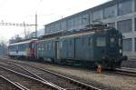 OeBB: Noch immer warten die ehemaligen SBB Triebfahrzeuge BDe 4/4 651 und RBe 540 in der Klus bei Balsthal auf die Verschrottung.