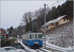 Der MOB ABDe 8/8 4001 verl�sst Planchamp als Regioanzug 23320 Richtung Fontanivent.