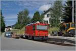 Bei der kompletten Neugestaltung des Bahnhofs von St-Légier Gare wurde dieses Abstellegeleis belassen, Früher folge in der Fortsetzung die Strecke weiter nach Châtel-St-Denis, wobei die