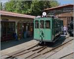 Nachdem das Berner Tram Ce 2/2 N� 52 mit dem ersten Zug von Blonay nach Chaulin die Saison 2026 er�ffnet hat, pausierte das Tram in Chaulin und beim Fotografieren entdeckte ich was is all die Jahre